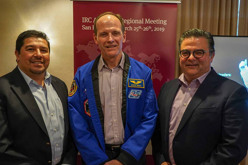 Carlos Acosta, Steve Smith and Warren Carter