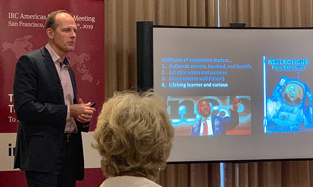 NASA Astronaut Steve Smith keynote